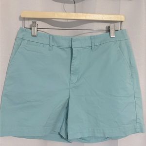 A NEW DAY WOMENS STRETCH ELASTIZADO SHORTS SIZE 6 Turquoise Marine